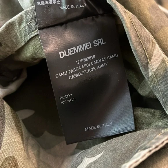 Mr & Mrs Italy Camouflage Jacket with fur collar - Picture 9 of 10